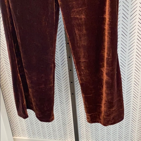 Women’s small rust color velvet outfit NWOT - Picture 15 of 16